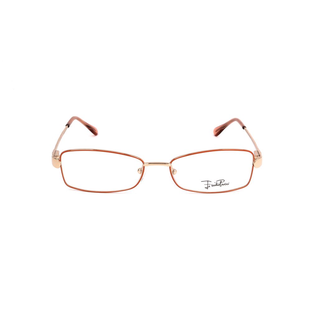 Emilio Pucci Gold Metal Frames with pink accents, model EP2142602, 51/15/130mm