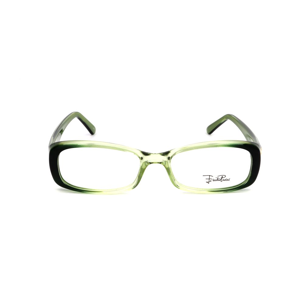 Emilio Pucci Green Plastic Glasses (Frames)