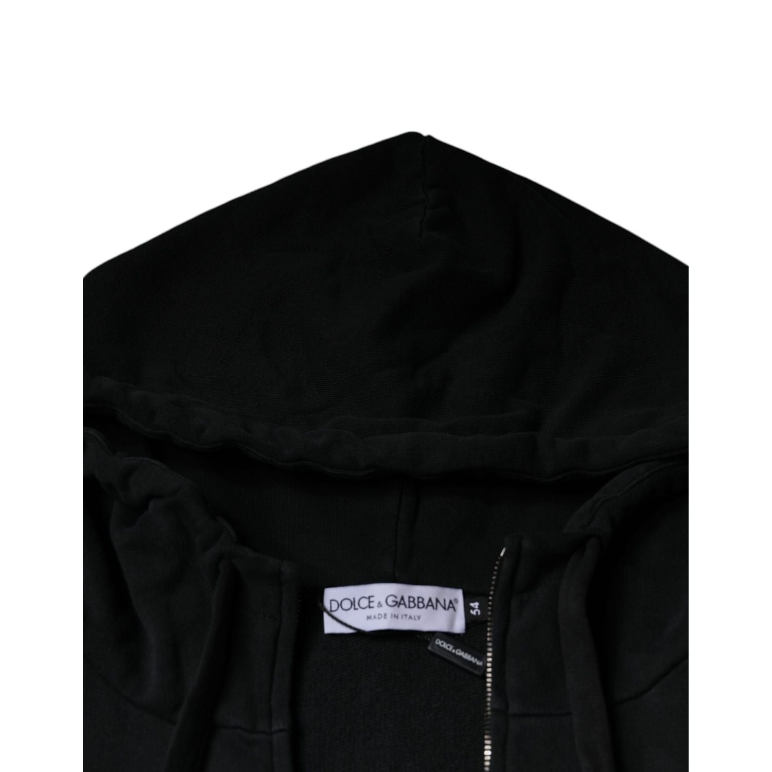 Front view with bag zipped and handles upright.