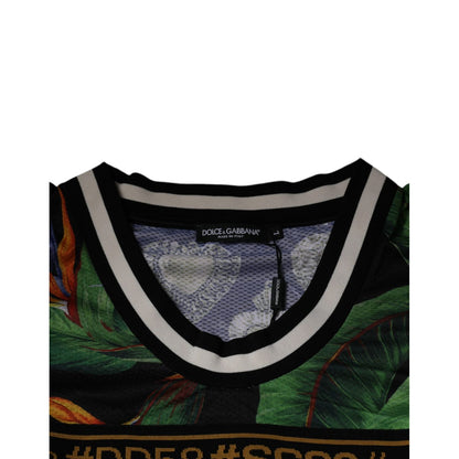 Dolce & Gabbana Multicolor Tropical Sleeveless Tank T-shirt