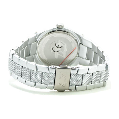 Chronotech Silver Stainless Steel Watch