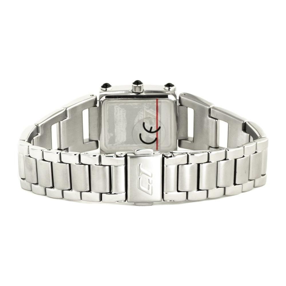 Chronotech Silver Stainless Steel Watch