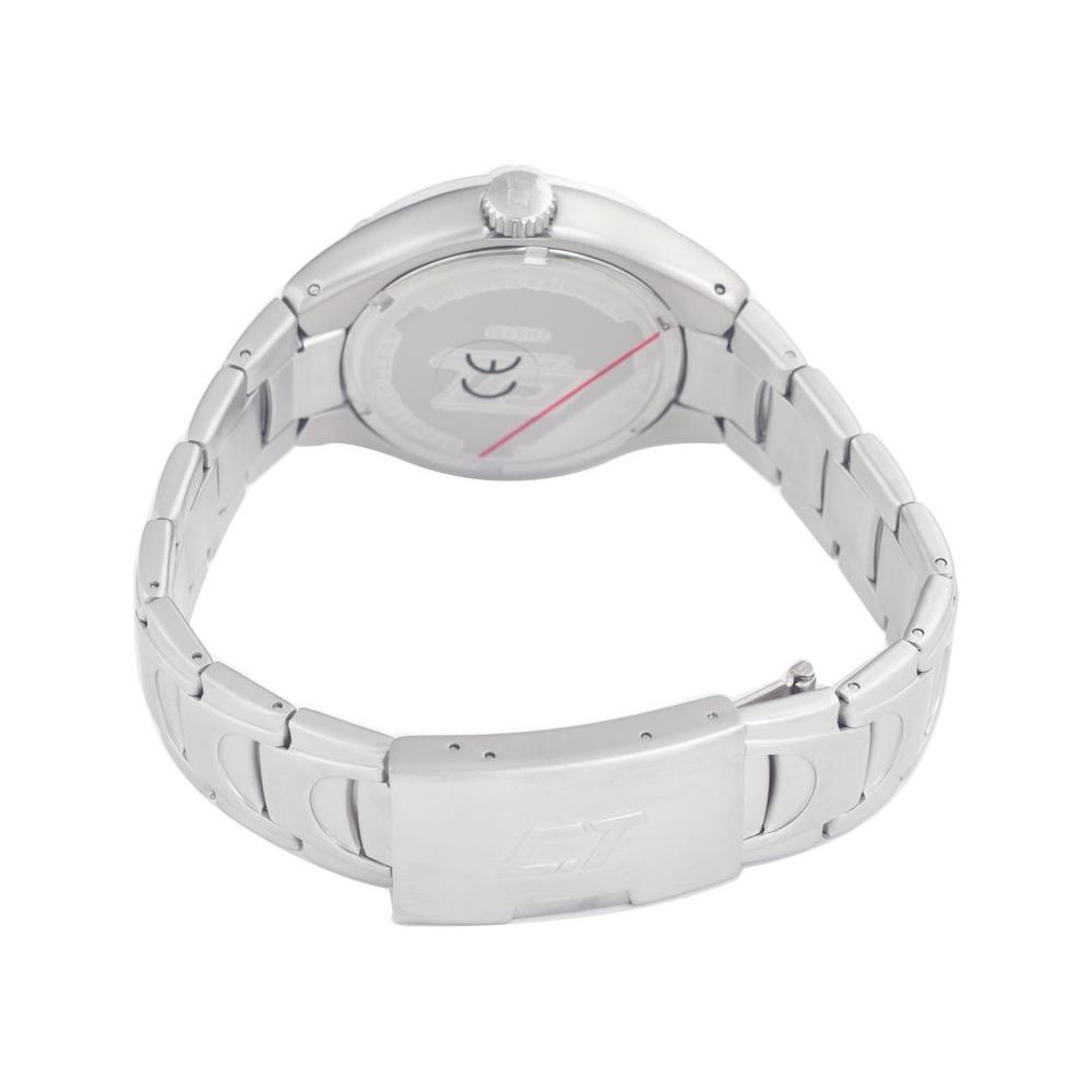 Chronotech Silver Stainless Steel Dress Watch