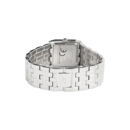 Chronotech Silver Stainless Steel Watch