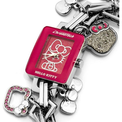 Chronotech Silver Stainless Steel Watch