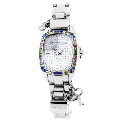 Chronotech Silver Stainless Steel Watch