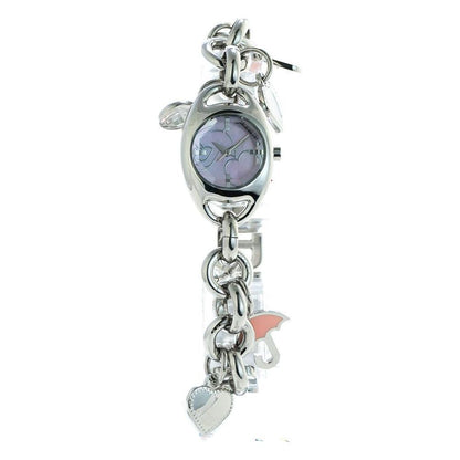 Chronotech Silver Stainless Steel Watch