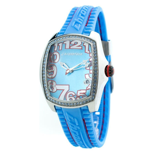 Chronotech Blue Rubber Watch CHCT7016LS13AC