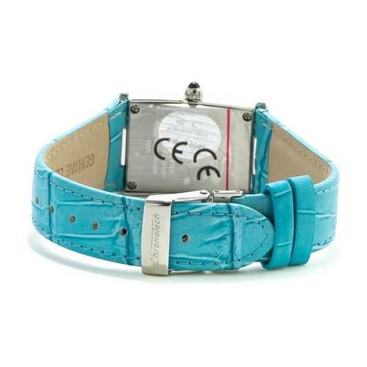 Chronotech Blue Leather Watch CHCT7017L05SAC