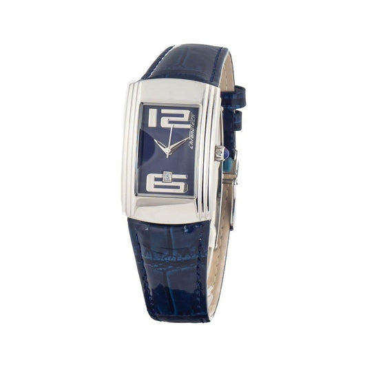 Chronotech Blue Leather Watch CHCT7017L09AC