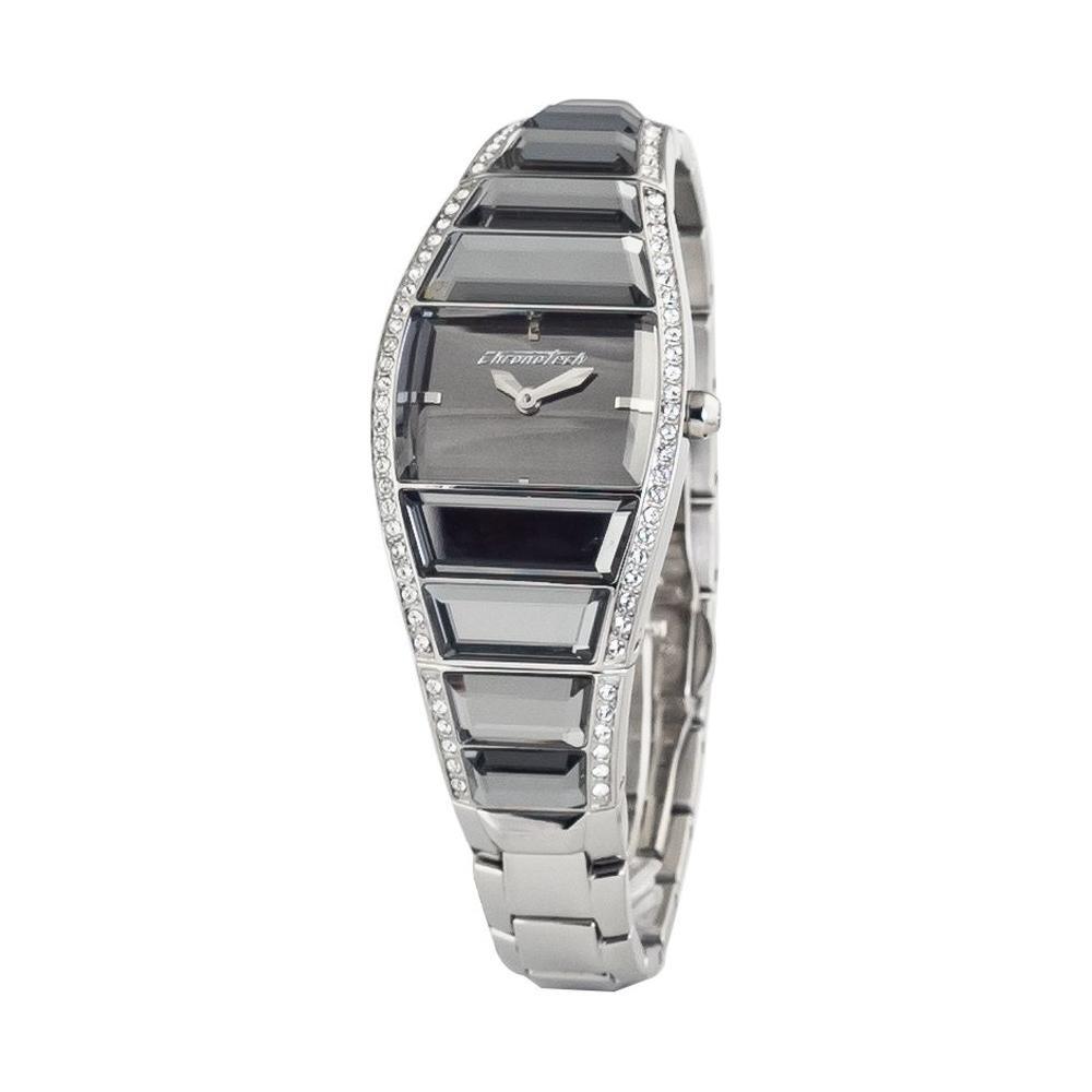 Chronotech Silver Stainless Steel Bracelet Watch