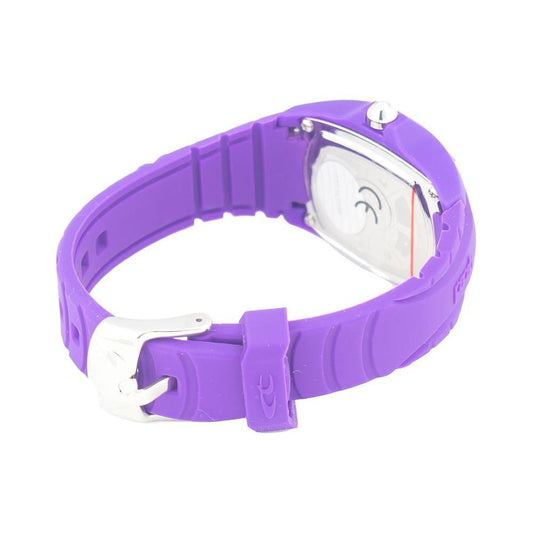 Chronotech Purple Rubber Watch