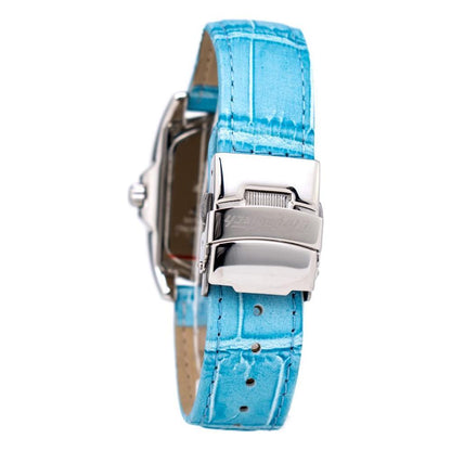 Chronotech Blue Leather Watch