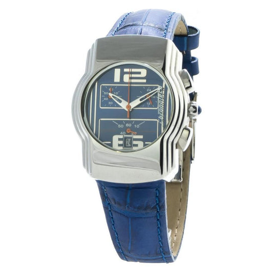 Chronotech Blue Leather Watch CHCT7280B09AC