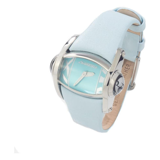 Chronotech Blue Leather Watch CHCT7681L01AC