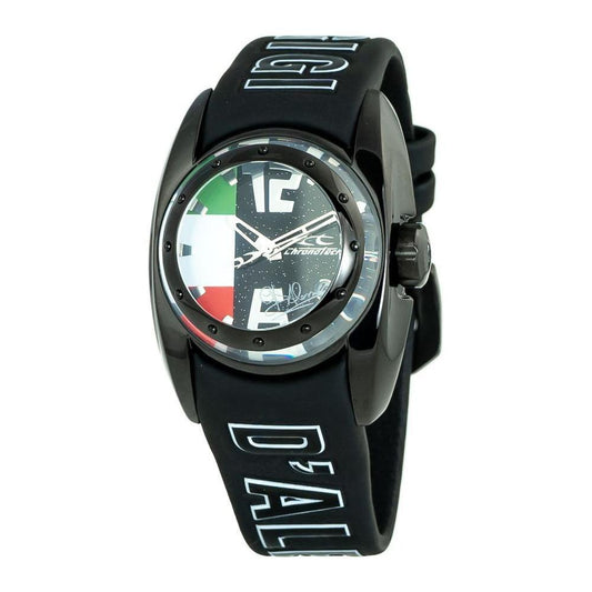 Chronotech Black Rubber Watch CHCT7704B35AC