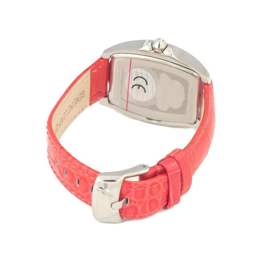 Chronotech Red Leather Watch CHCT7896L97AC