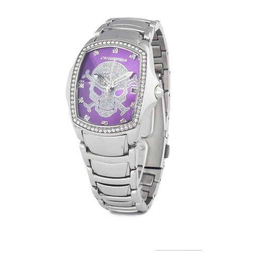 Chronotech Silver Stainless Steel Watch CHCT7896LS104MAC