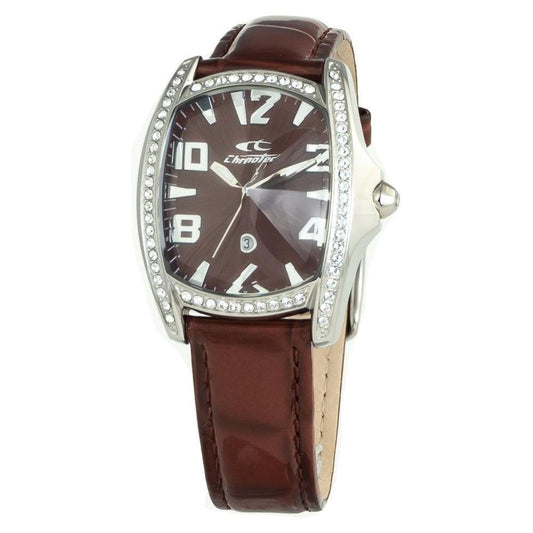 Chronotech Brown Leather Watch CHCT7988LS63AC