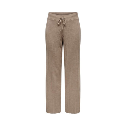 Only Beige Marabou Pant