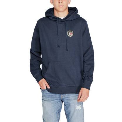 Tommy Hilfiger Jeans Blue Cotton Hoodie