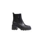 Tommy Hilfiger Jeans Black Leather Ankle