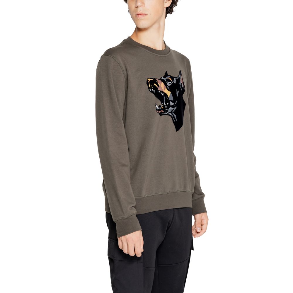 Antony Morato Green Cotton Sweatshirt