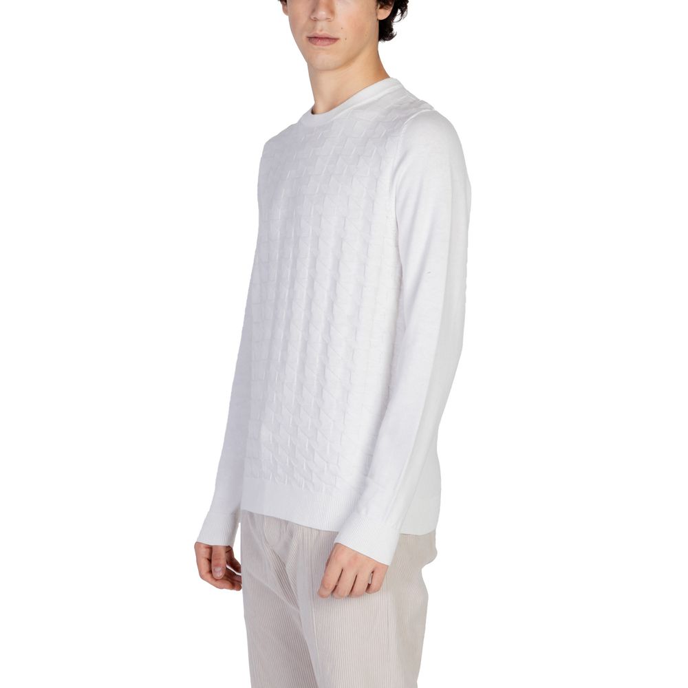 Antony Morato White Cotton Sweatshirt