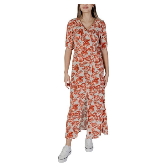B.Young Red Viscose Long BY-14885500141-34 | XXS