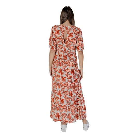 B.Young Red Viscose Long BY-14885500141-34 | XXS