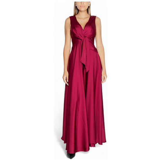 Rinascimento Bordeaux Polyester Long RI-14929900129-IT40|S