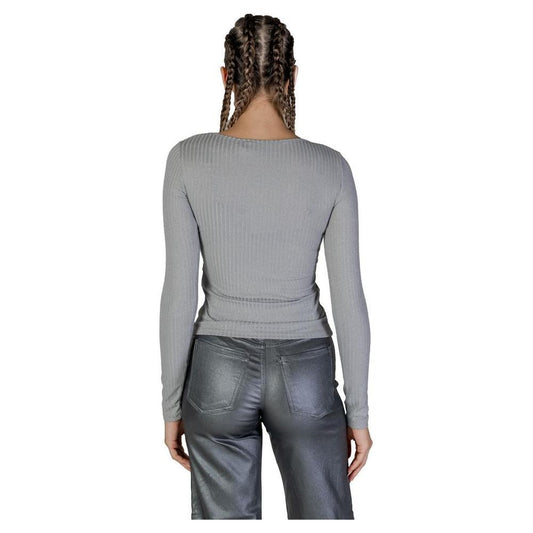 Vero Moda Silver Recycled Polyester Long Sleeve VE-15824900226-IT38|XS
