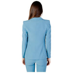Rinascimento Turquoise Polyester Blazer RI-12022500679-IT42|M