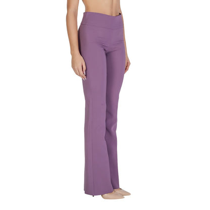Sandro Ferrone Purple Polyester Pant