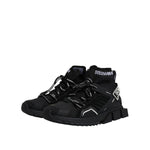 Dolce & Gabbana Black Sorrento Logo Men Sneakers Socks Shoes