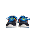 Dolce & Gabbana Multicolor Leather Suede Low Top Sneakers Shoes