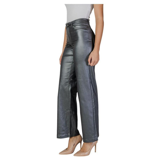 Jacqueline De Yong Silver Viscose Pant JA-15798600226-S/32