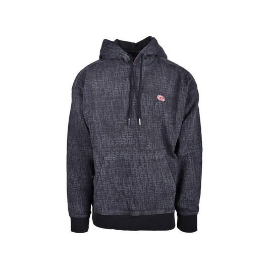 Diesel Gray Cotton Hoody DI-15964700136-IT48 | L