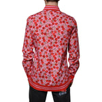 Dolce & Gabbana Pink Cherry Cotton Formal MARTINI Dress Shirt TSH87286-41