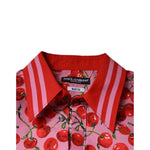 Dolce & Gabbana Pink Cherry Cotton Formal MARTINI Dress Shirt TSH87286-41