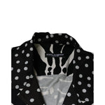 Dolce & Gabbana Black White Zebra Button Down Oversize Shirt TSH87345-38