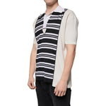 Dolce & Gabbana Multicolor Stripe Collared Polo T-shirt TSH87334-48