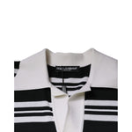 Dolce & Gabbana Multicolor Stripe Collared Polo T-shirt TSH87334-48