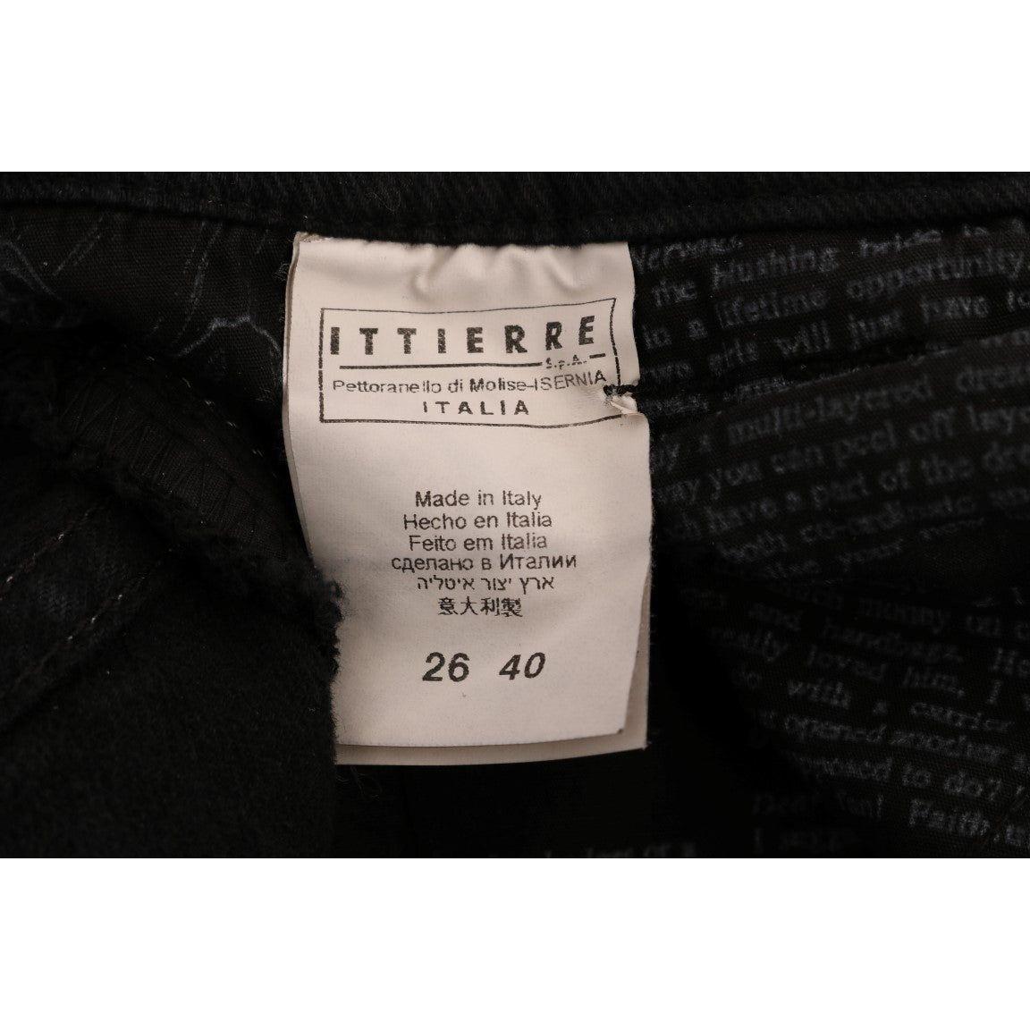 John Galliano Gray Wash Cotton Stretch Regular Fit Jeans