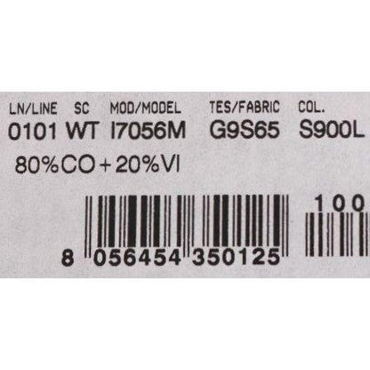 Dolce & Gabbana Gray STAFF Cotton Rayon Vest