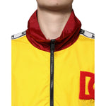Dolce & Gabbana Multicolor Patchwork Men Full Zip Sweater JKT3786-48