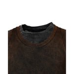 Dolce & Gabbana Brown Cotton Round Neck Sleeveless T-shirt TSH87482-52