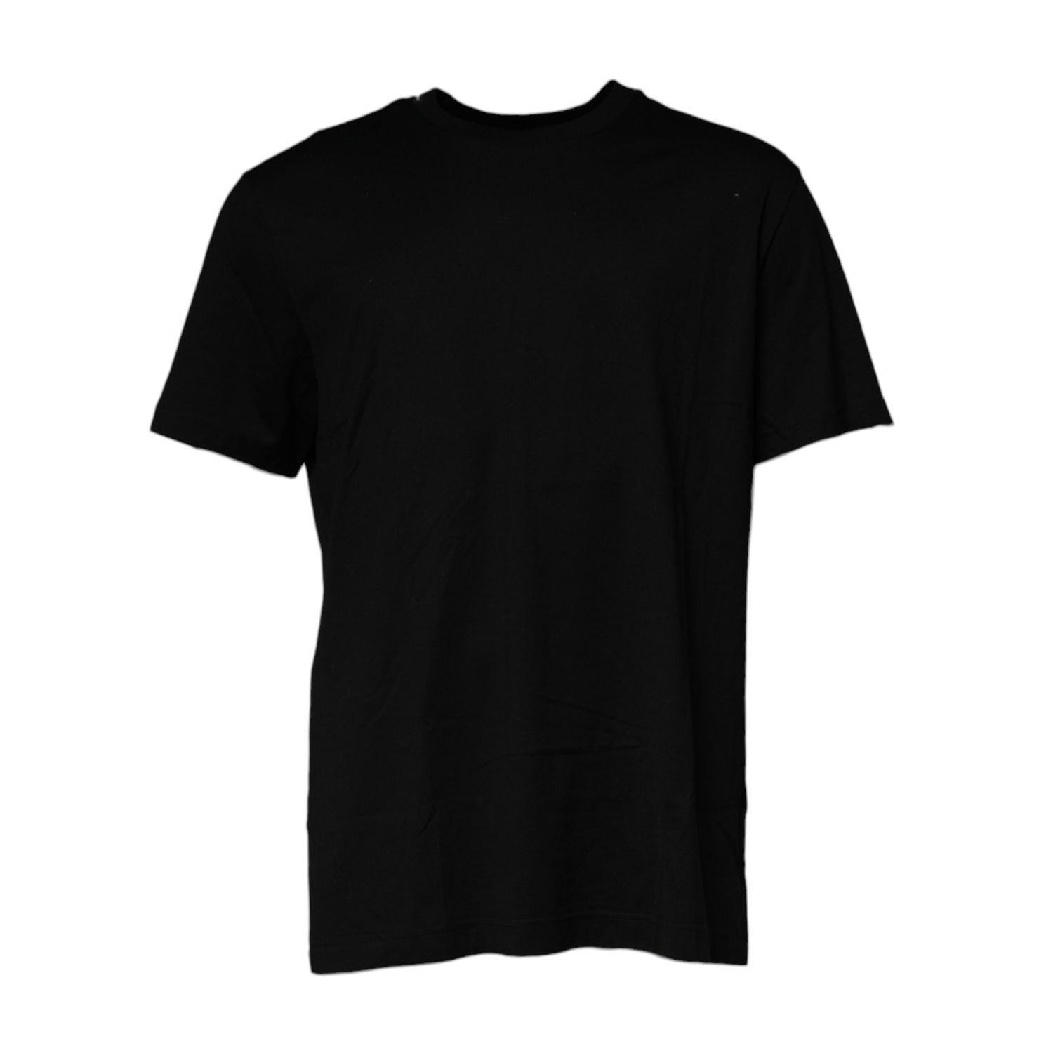 Dolce & Gabbana Black Crew Neck Short Sleeve T-shirt