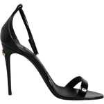 Dolce & Gabbana Black KEIRA Heels Ankle Strap Sandals Shoes