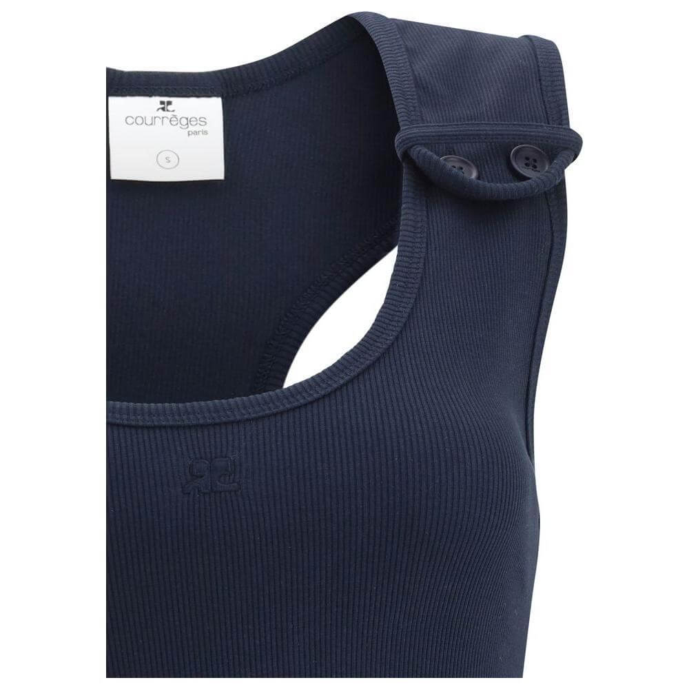 Courrèges 90s Rib midi Dress